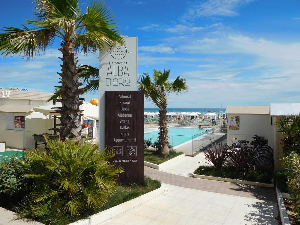 ריצ'יונה Hotel Admiral - On The Beach מראה חיצוני תמונה